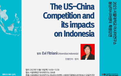 The US-China Competition and its impacts on Indonesia