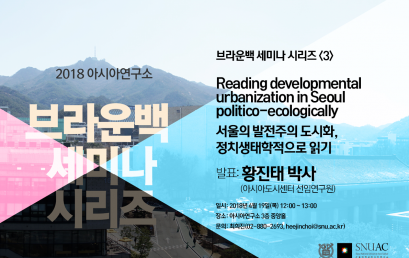 서울의 발전주의 도시화, 정치생태학적으로 읽기