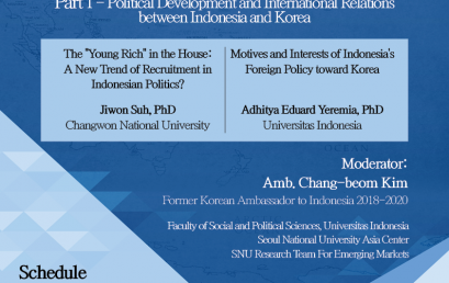 Political Development and International Relations between Indonesia and Korea