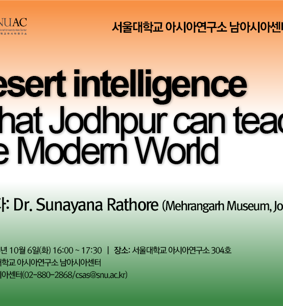 Desert intelligence: What Jodhpur can teach the Modern World
