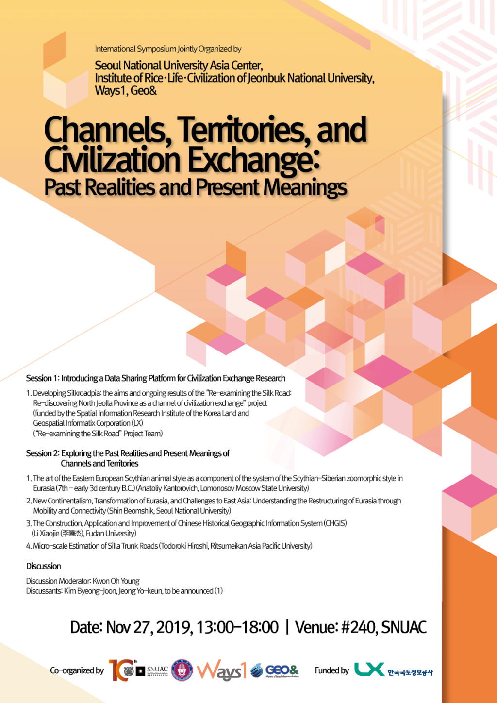 Channels, Territories, and Civilization Exchange: Past Realities and Present Meanings