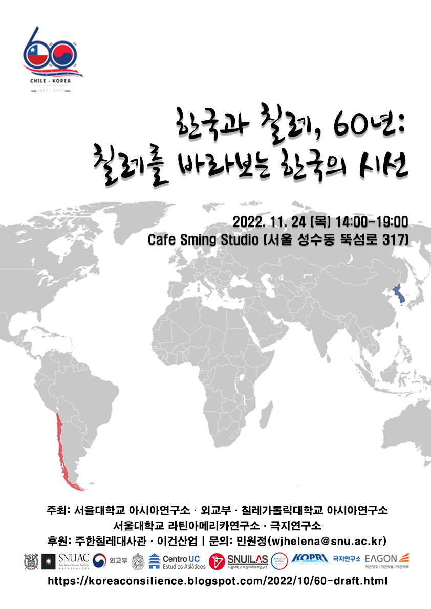 60 años de relaciones diplomáticas entre Chile y Corea: Chile a los ojos de Corea