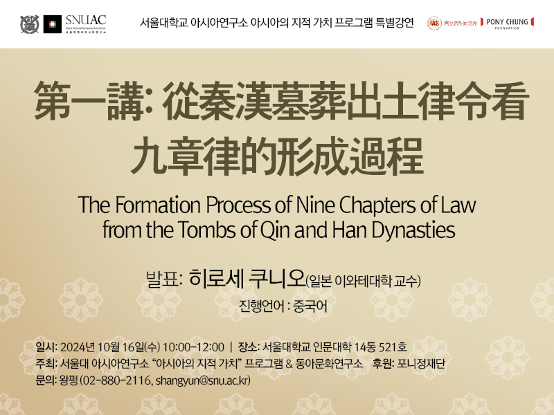 The Formation Process of Nine Chapters of Law from the Tombs of Qin and Han Dynasties