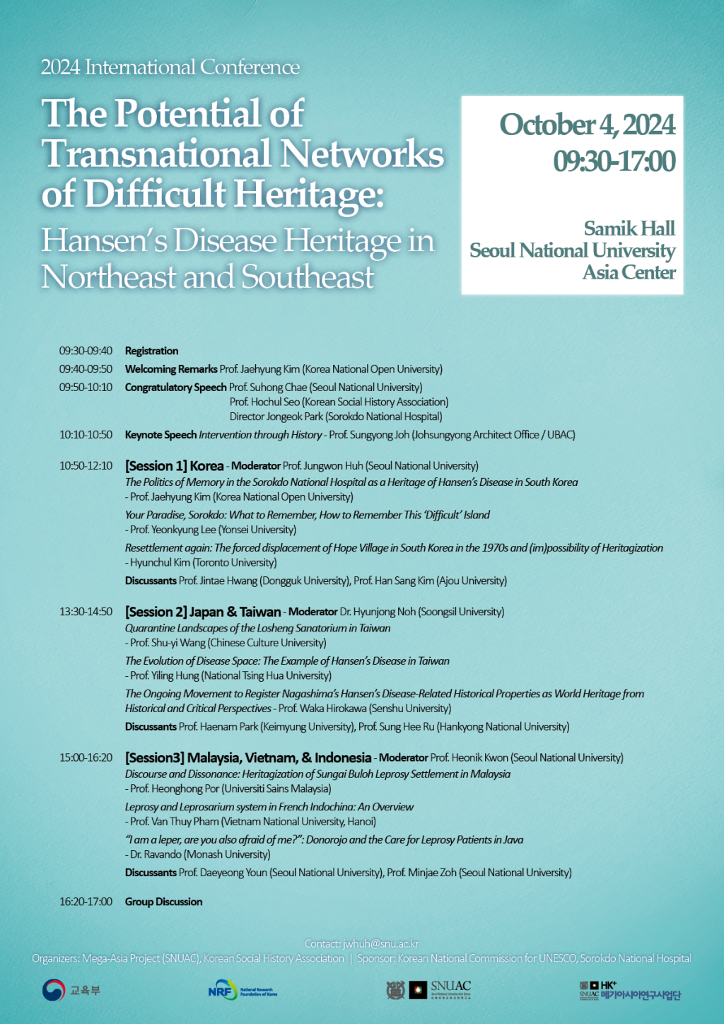 The Potential of Transnational Networks of Difficult Heritage: Hansen’s Disease Heritage in Northeast and Southeast