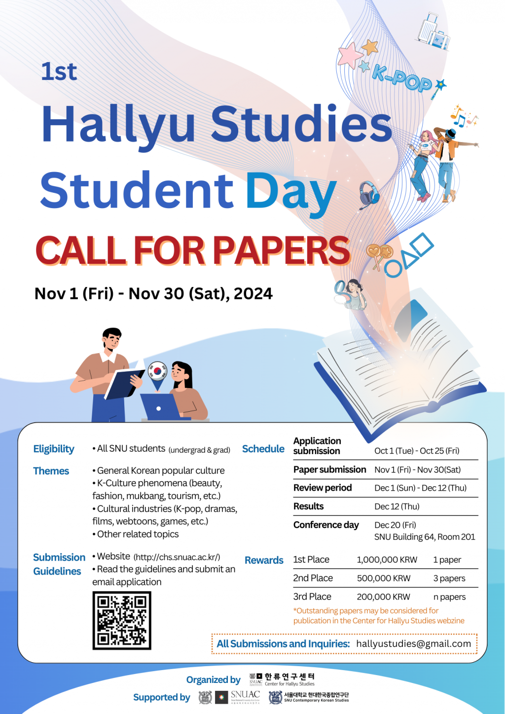 1st Hallyu Studies Student Day Conference: Call for Papers