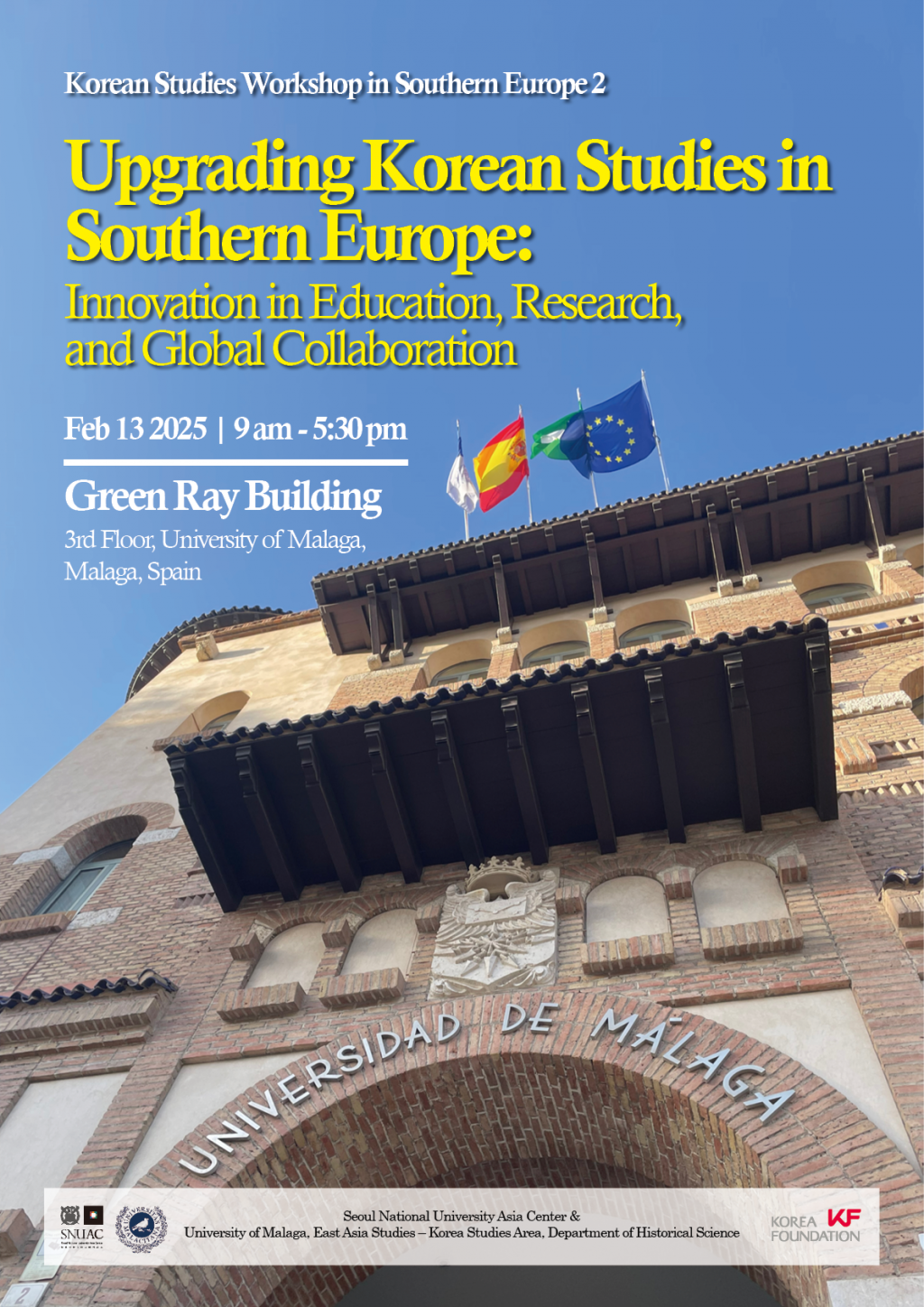 Upgrading Korean Studies in Southern Europe: Innovation in Education, Research, and Global Collaboration