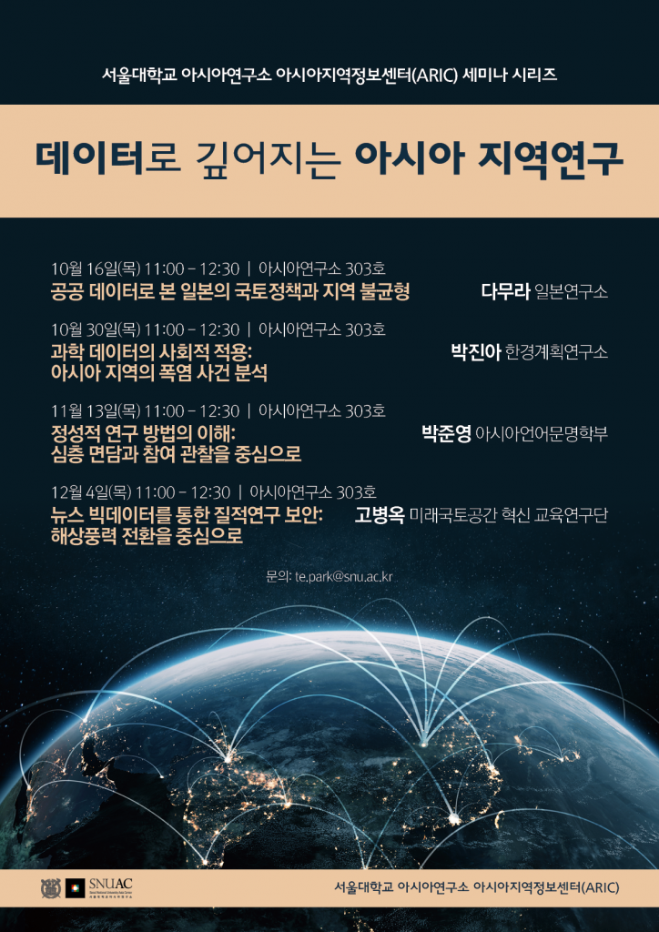 Deepening Asian Regional Studies through Data – Social Applications of Scientific Data: Analyzing Heatwave Events in Asia