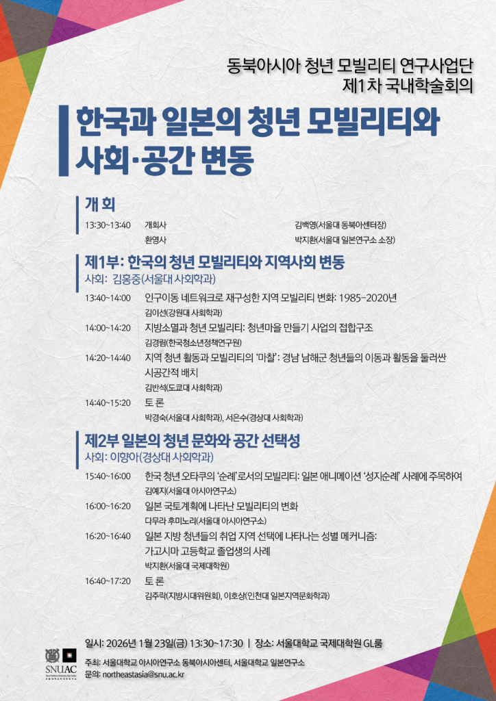 Youth Mobility and Socio-Spatial Transformations in South Korea and Japan