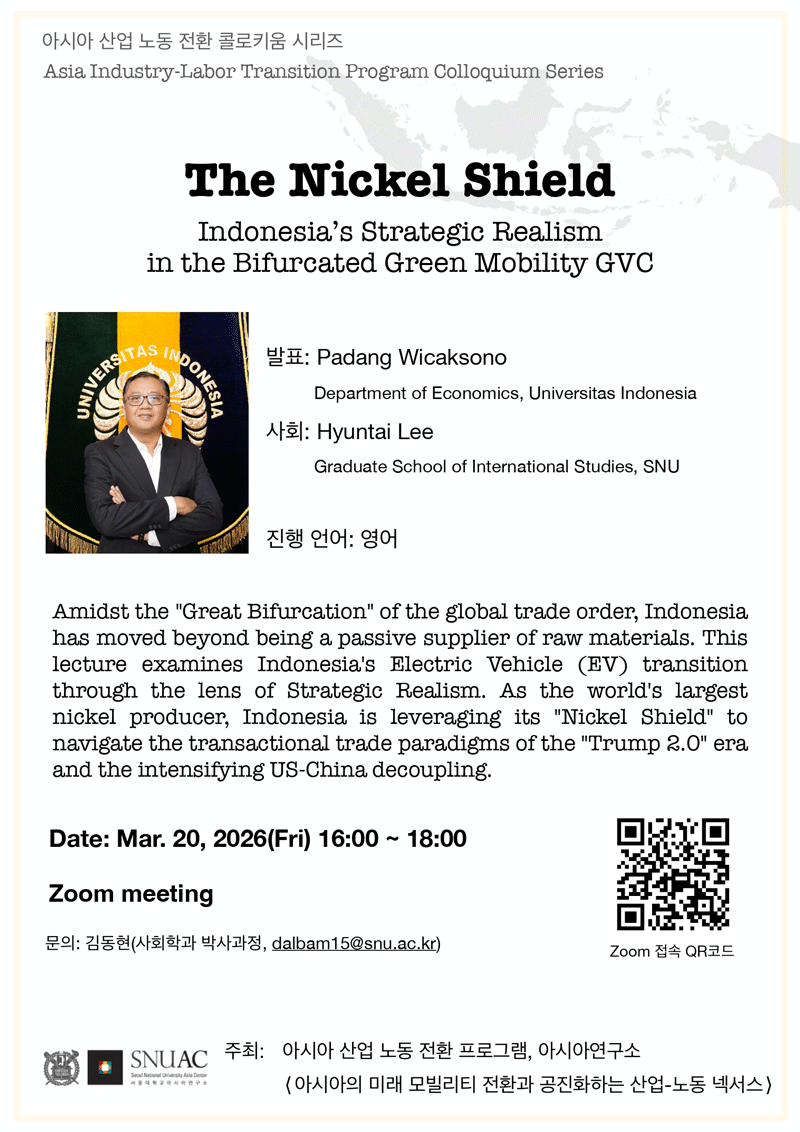 The Nickel Shield: Indonesia’s Strategic Realism in the Bifurcated Green Mobility GVC